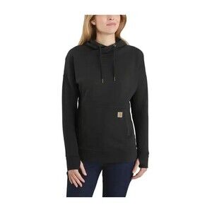 Carhartt Newberry Hoodie Sweatshirt - Relaxed Fit Black Small